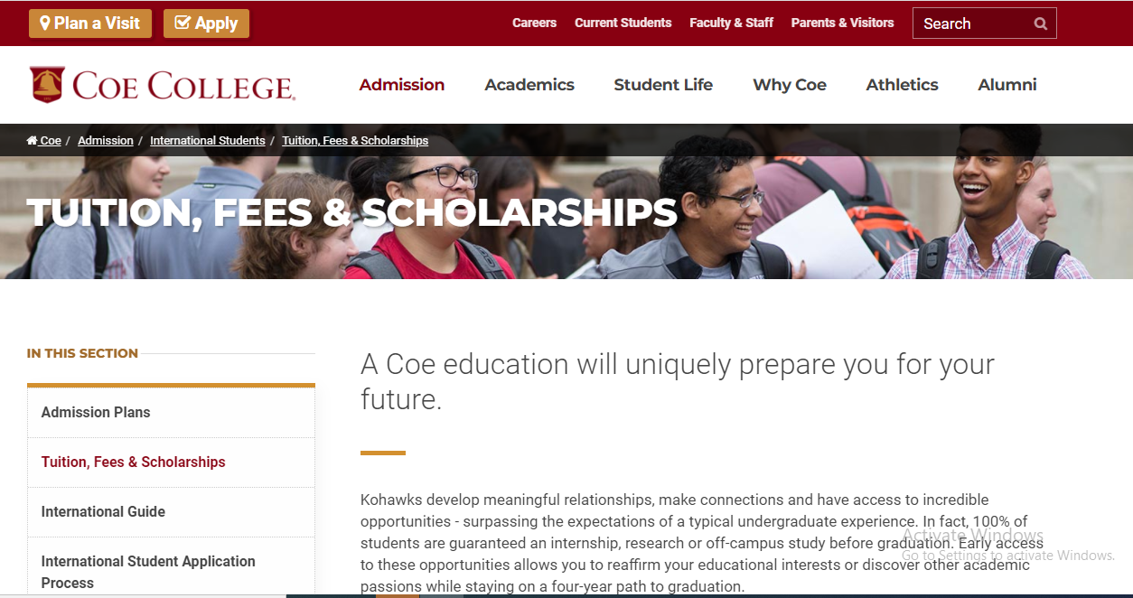 http://www.ishallwin.com/Content/ScholarshipImages/Coe College uni.png